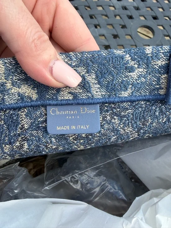 💯 Dior Brocart Motif Book Tote Bag - Picture 6 of 16